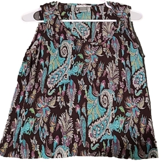 Alberto Makali Tops - Alberto Makali Crinkle Sleeveless Blouse